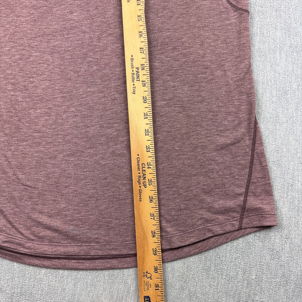 Lululemon Shirt Mens Small Red Fresh Move Metal Vent Tech Stretch Performance - Picture 6 of 9